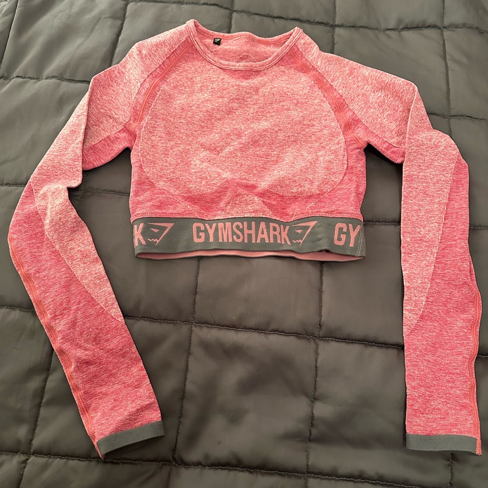 Gymshark long sleeve crop top